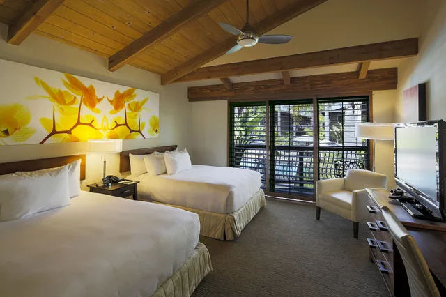 جناح بسريرين كوين بإطلالة على الحديقة، Humphreys Half Moon Inn And Suites 2/7