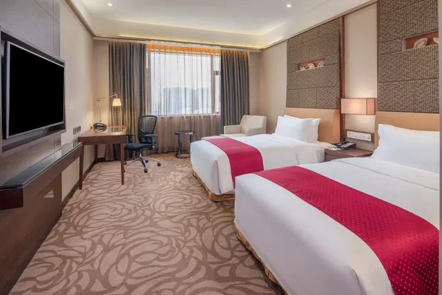 غرفة قياسية بسريرين منفصلين في طابق مرتفع، Holiday Inn Xian Big Goose Pagoda 2/10
