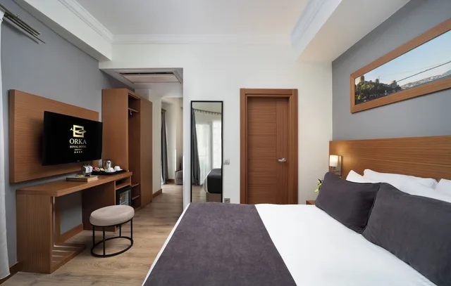 غرفة سوبيريور بسرير مزدوج بإطلالة على المدينة، Orka Royal Hotel 9/10