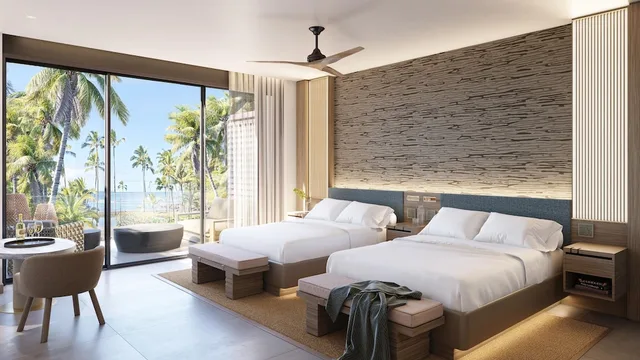 غرفة بسريرين كوين، Grand Hyatt Grand Cayman Resort Spa 1/1