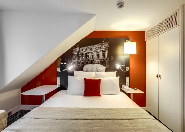 غرفة مفردة بسرير مزدوج، Mercure Paris Opera Louvre 2/5