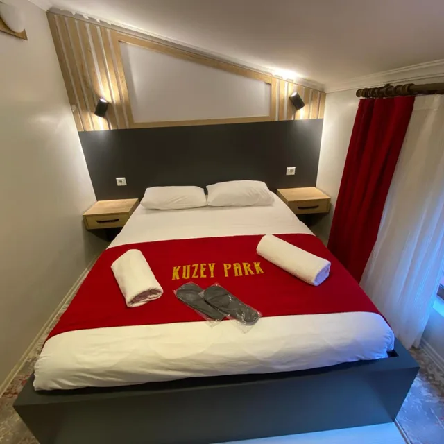 غرفة بسرير مزدوج أو سريرين منفصلين، Kuzey Park Hotel 5/10