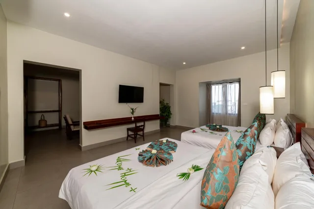 جناح عائلي بغرفتي نوم، Bayon Modern Residence 1/1