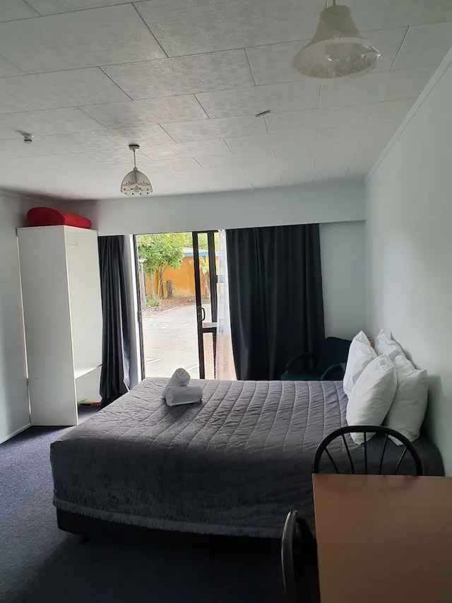 استوديو بسرير كوين، OHAKUNE COURT MOTEL 2/7
