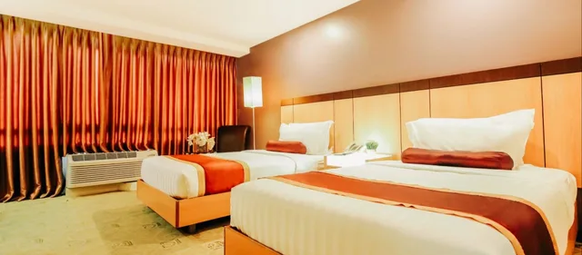 غرفة ديلوكس بسريرين منفصلين، Greenhills Elan Hotel Modern 2/4