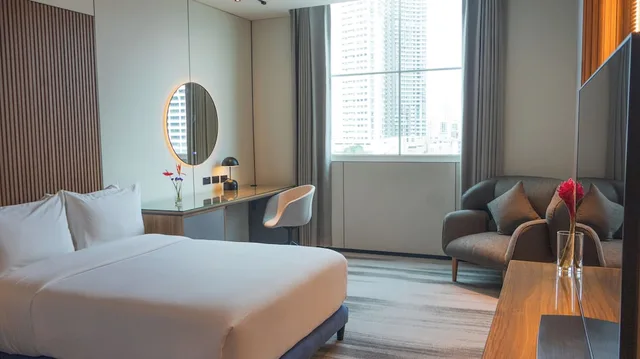 غرفة كلوب بسرير كينج بإطلالة على المدينة، Waymore Hotel Spa & Casino 2/4