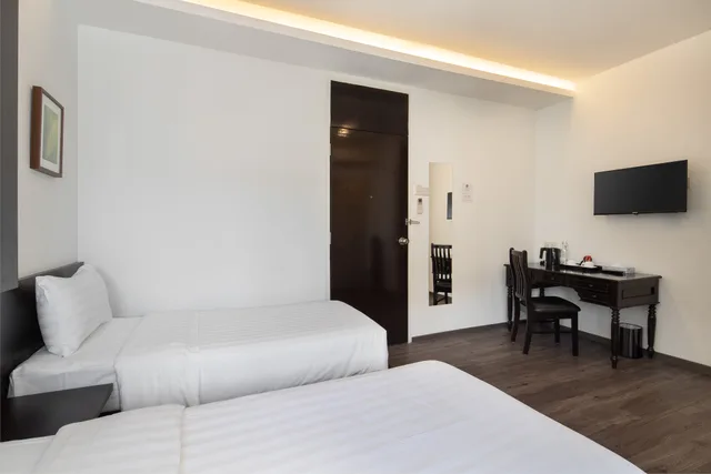 غرفة ثلاثية بثلاثة أسرّة، The Quay Hotel Little India 2/5