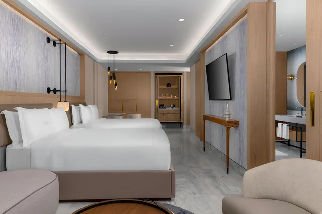 غرفة ديلوكس بسرير كينج، Waldorf Astoria Riviera Maya 1/2