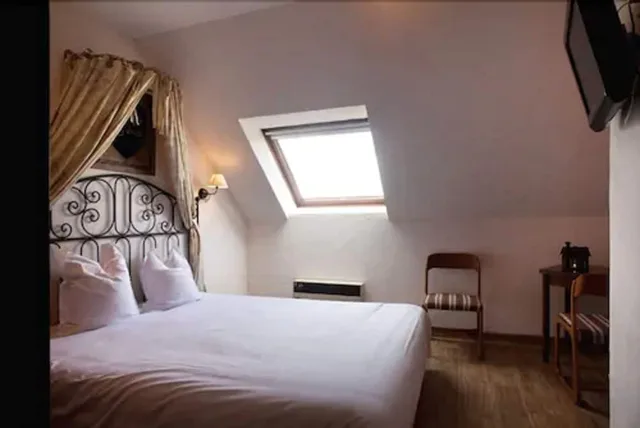 غرفة قياسية بسرير مزدوج، Hostellerie A La Ville de Lyon 1/3