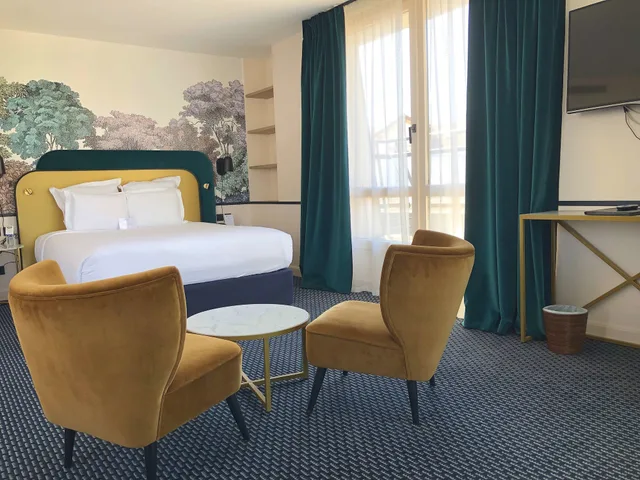 جناح بسرير كوين بشرفة، Best Western Plus Hotel du Pont Wilson 3/5