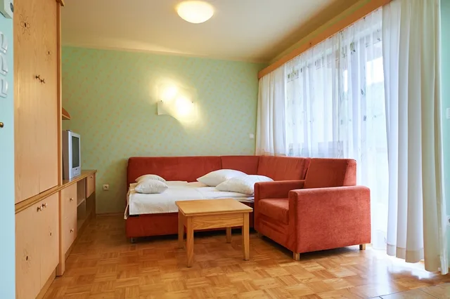 شقة عائلية بسرير فردي بغرفة نوم واحدة مع أريكة، Eco Terme Snovik, Kamnik 1/2