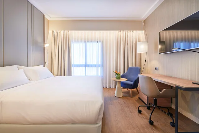 غرفة قياسية مفردة بسرير مزدوج، NH Lisboa Campo Grande 2/10