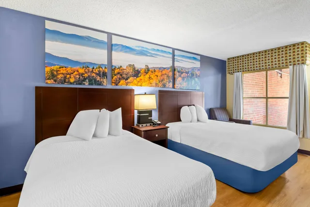 غرفة بسريرين مزدوجين للمدخنين، Days Inn by Wyndham Petersburg/South Fort Lee 2/5