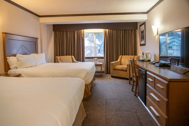 غرفة سوبيريور بسريرين كوين، Rundlestone Lodge Hotel 3/10
