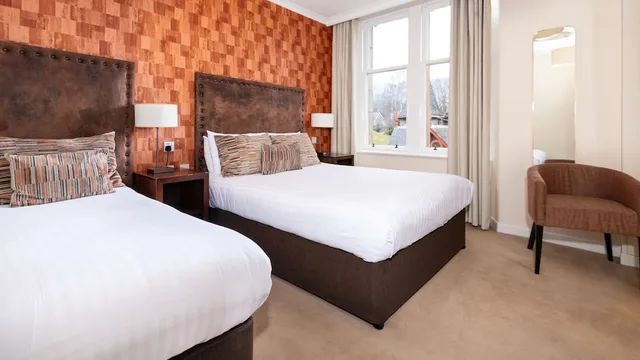غرفة عائلية بسرير مزدوج وسرير فردي، Scotlands Spa Hotel 6/10