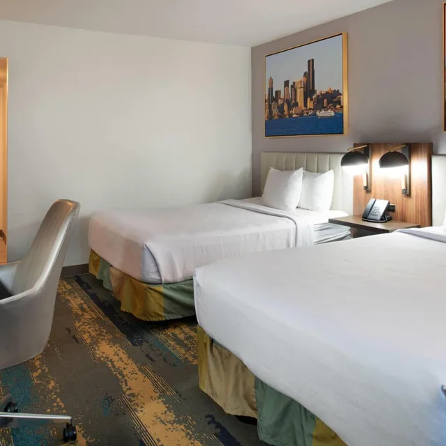 غرفة ديلوكس بسريرين مزدوجين، La Quinta Inn & Suites by Wyndham Seattle Sea-Tac Airport 5/10