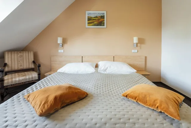 غرفة أساسية بسريرين منفصلين، Hotel Chvalska Tvrz 5/10