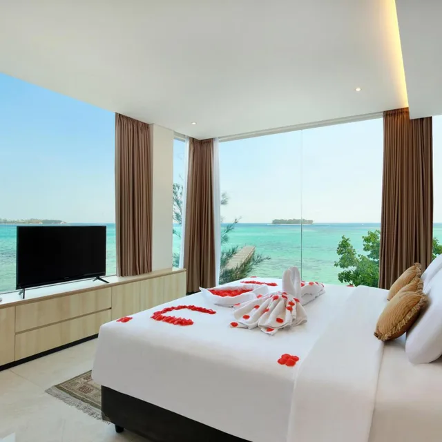 غرفة عائلية بإطلالة على البحر، Royal Ocean View Karimunjawa 5/10