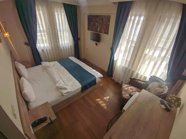 غرفة ديلوكس بسرير مزدوج بإطلالة على البحر، Rumeli Konak Butik Otel 4/10