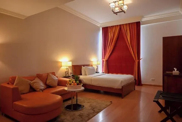 غرفة تنفيذية مفردة بسرير كوين، Al Safir Tower 1/3