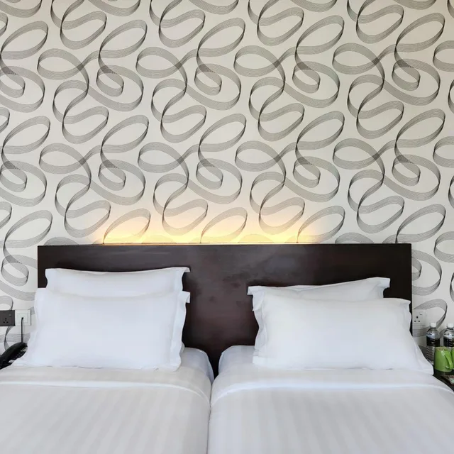 غرفة ديلوكس بسريرين منفصلين بإطلالة، IZUMI HOTEL BUKIT BINTANG 5/8