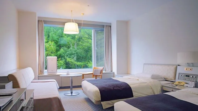 غرفة قياسية بسريرين منفصلين، Shin Furano Prince Hotel 1/2