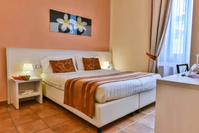 غرفة بسريرين منفصلين، Hotel Bella Firenze 2/5