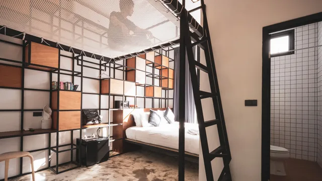 Hammock, Queen Bed, Book A Bed Poshtel - Hostel 2/5
