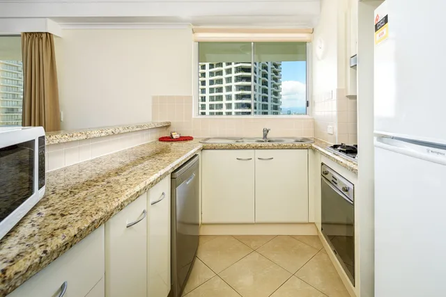 شقة بسرير كوين بغرفة نوم واحدة، Crest Apartments 8/9
