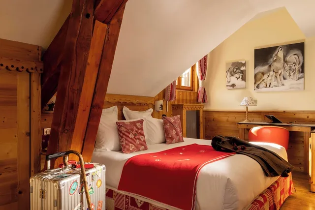 غرفة قياسية بسرير مزدوج أو سريرين منفصلين بإطلالة على الجبل، Auberge Du Manoir 2/8