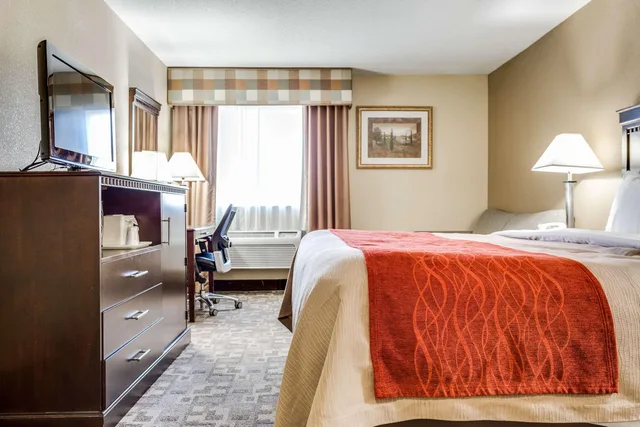 غرفة بسرير مزدوج، Quality Inn Asheboro South NC 5/9