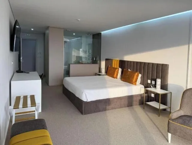 غرفة ديلوكس بسرير كوين، Hotel And Spa Alfandega Da Fe 1/3