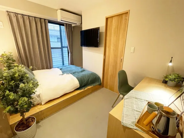 غرفة قياسية بسرير مزدوج، R Hotel Namba 1/3