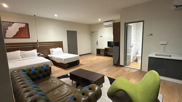 غرفة تنفيذية ثلاثية، Kingston Hotel 8 @ Kuala Lumpur Bukit Bintang 1/2