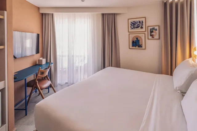 غرفة قياسية بسرير مزدوج بإطلالة على البحر، Hotel Ben Marsalforn Affiliated by Melia 3/8