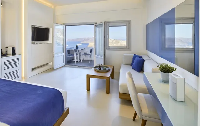 Junior Suite, Plunge Pool, Cliff Side، Alti Santorini Suites - Adults Only 1/8