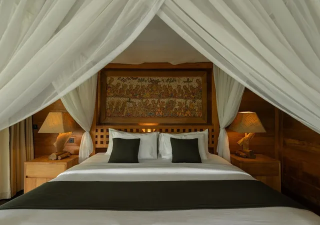 غرفة ديلوكس بسرير كينج، Taulan Villa and Restaurant 1/3