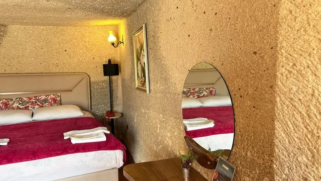 Cave, Deluxe, Family, 1 Double and 1 Single Bed, Terrace، Nature Park Cave Hotel 9/10