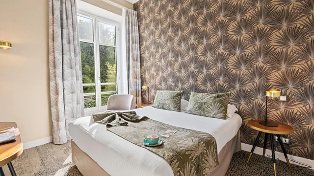 غرفة قياسية بسرير مزدوج بإطلالة على الحديقة، Villa Victoria Hotel 8/10