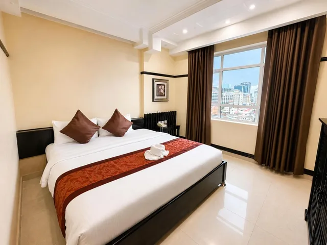 غرفة ديلوكس بسرير مزدوج بإطلالة على المدينة، SALITA HOTEL 4/10