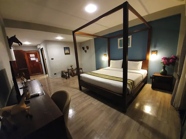 غرفة ديلوكس بسرير مزدوج، Big Tree Old Town Hotel 3/6