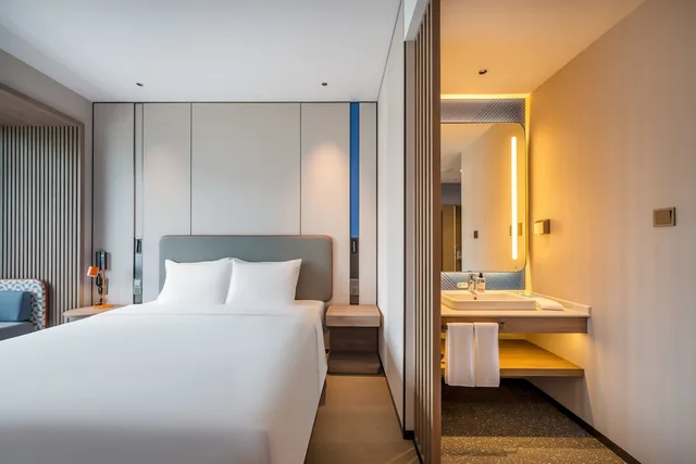 غرفة قياسية بسرير فردي، Holiday Inn Express Jiangmen East Station 3/5