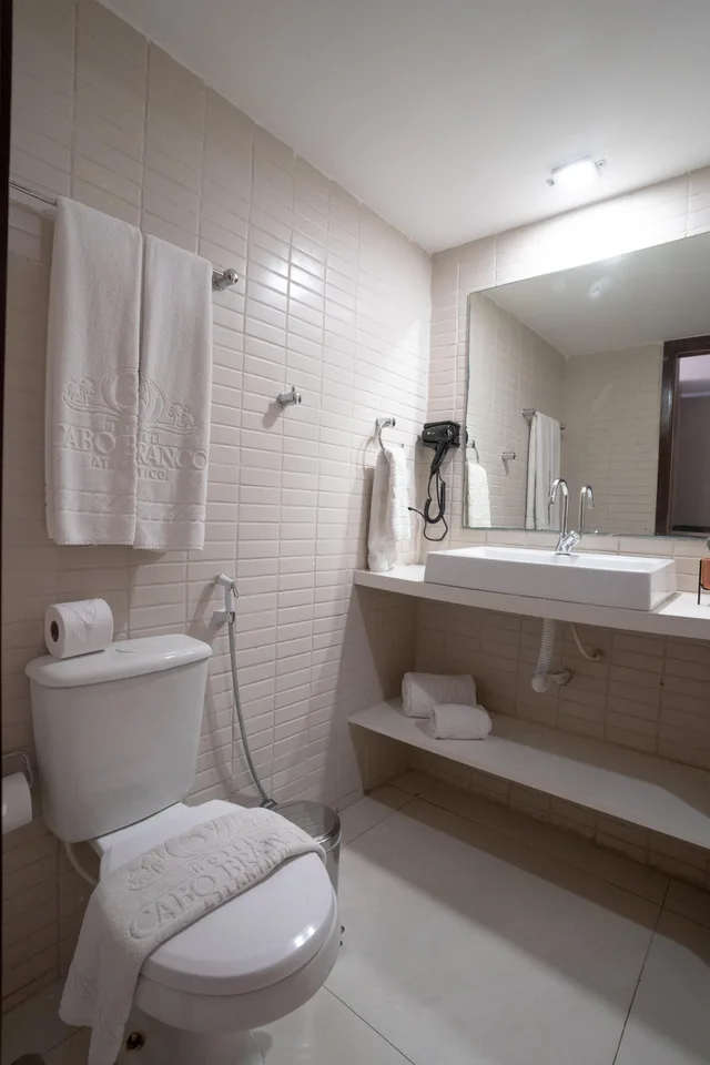 جناح بسرير مزدوج بإطلالة على البحر، Hotel Cabo Branco Atlantico 10/10