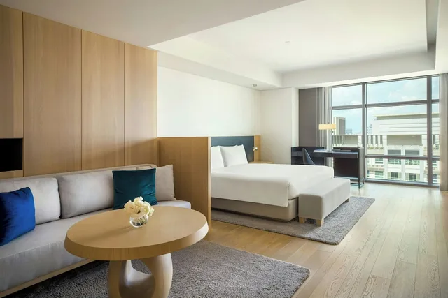 غرفة بريميير بسرير كينج بإطلالة على المدينة، THE AMNIS, a Luxury Collection Hotel, Kaohsiung 1/5