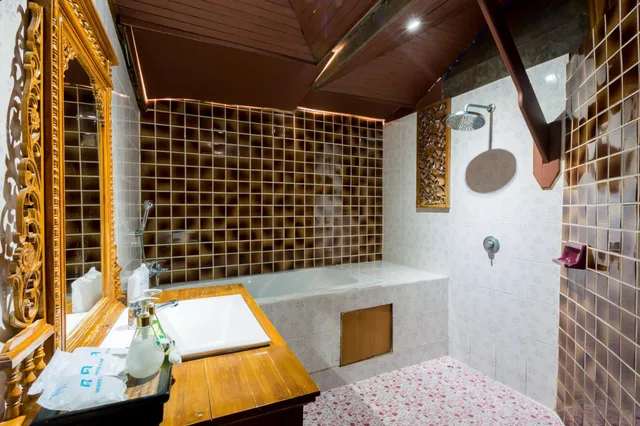 Garden, Villa, 1 Queen and 1 Single Bed، Sunrise Resort Koh Phangan 2/2