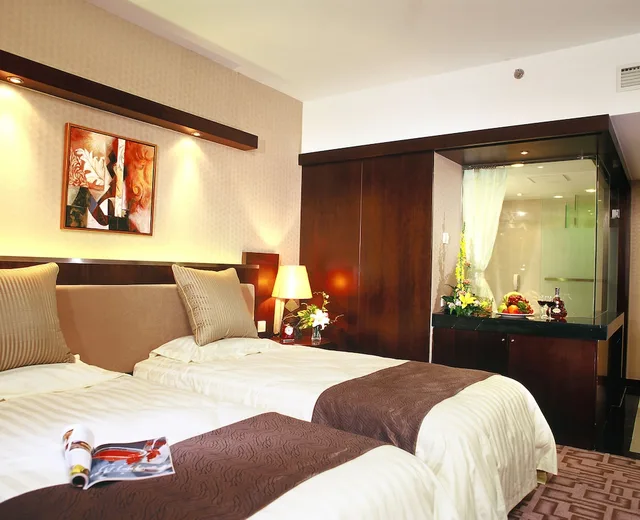 غرفة ديلوكس بسرير كينج، Beijing Xiyuan Hotel 1/3