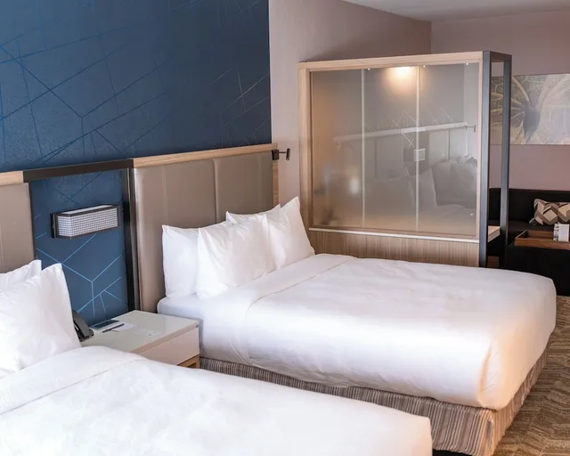جناح بسريرين كوين مع أريكة، SpringHill Suites by Marriott Eau Claire 1/8