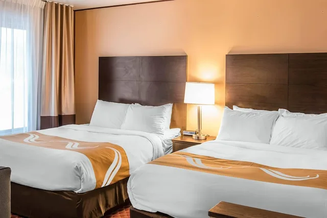 Suite, 2 Queen Beds, Sofa, Accessible, Quality Inn & Suites Houghton Downtown 7/10