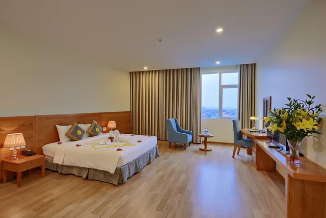 غرفة ديلوكس بسرير مزدوج، Hoang Son Peace Hotel 2/10