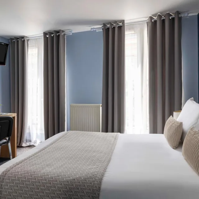غرفة اقتصادية بسرير مزدوج، Grand Hotel Du Calvados 4/10
